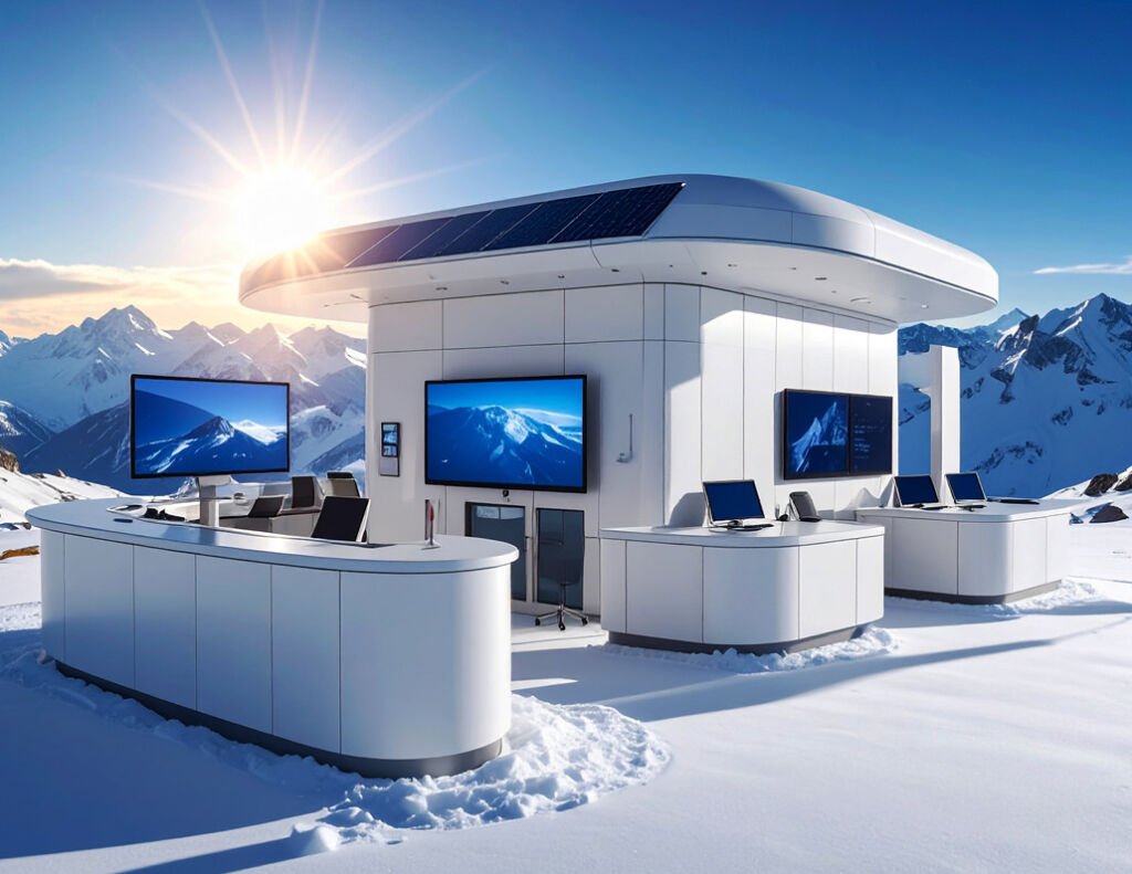 Office de tourisme à la montagne