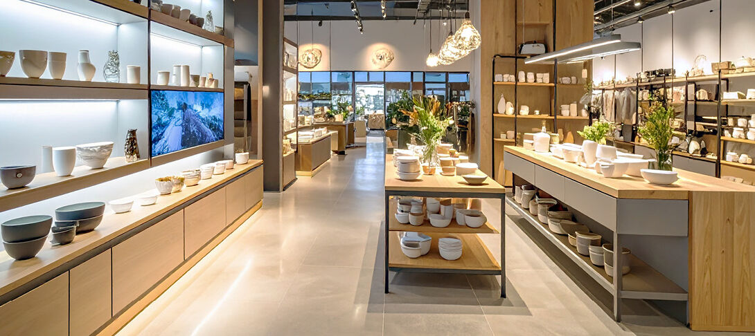 Magasin de vaisselles - Retail